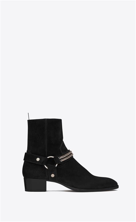 men ysl shoes|saint laurent men's boots.